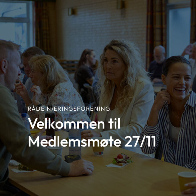 Medlemsmøte 27/11