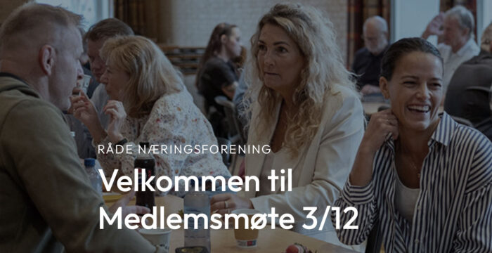 Medlemsmøte 3. desember 2025