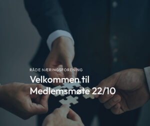 Medlemsmøte 22. oktober 2025